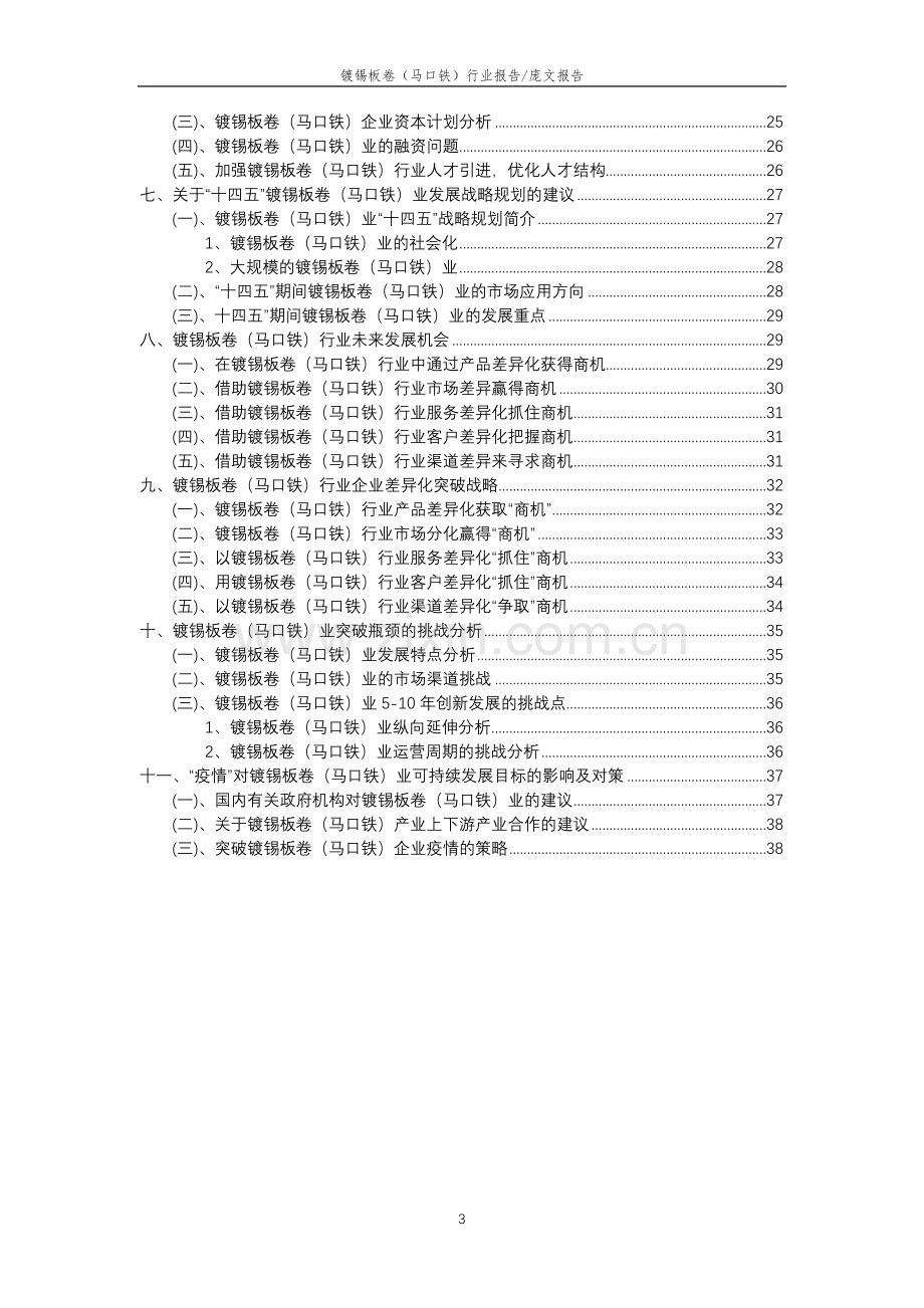 2023年镀锡板卷(马口铁)行业分析报告及未来五至十年行业发展报告.doc_第3页