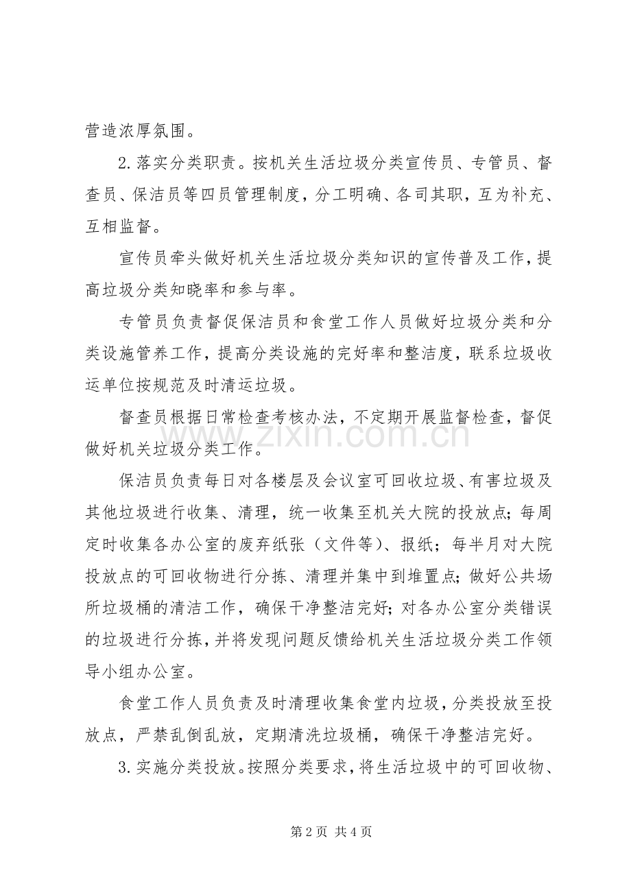 XX年乡镇生活垃圾分类工作实施方案.docx_第2页