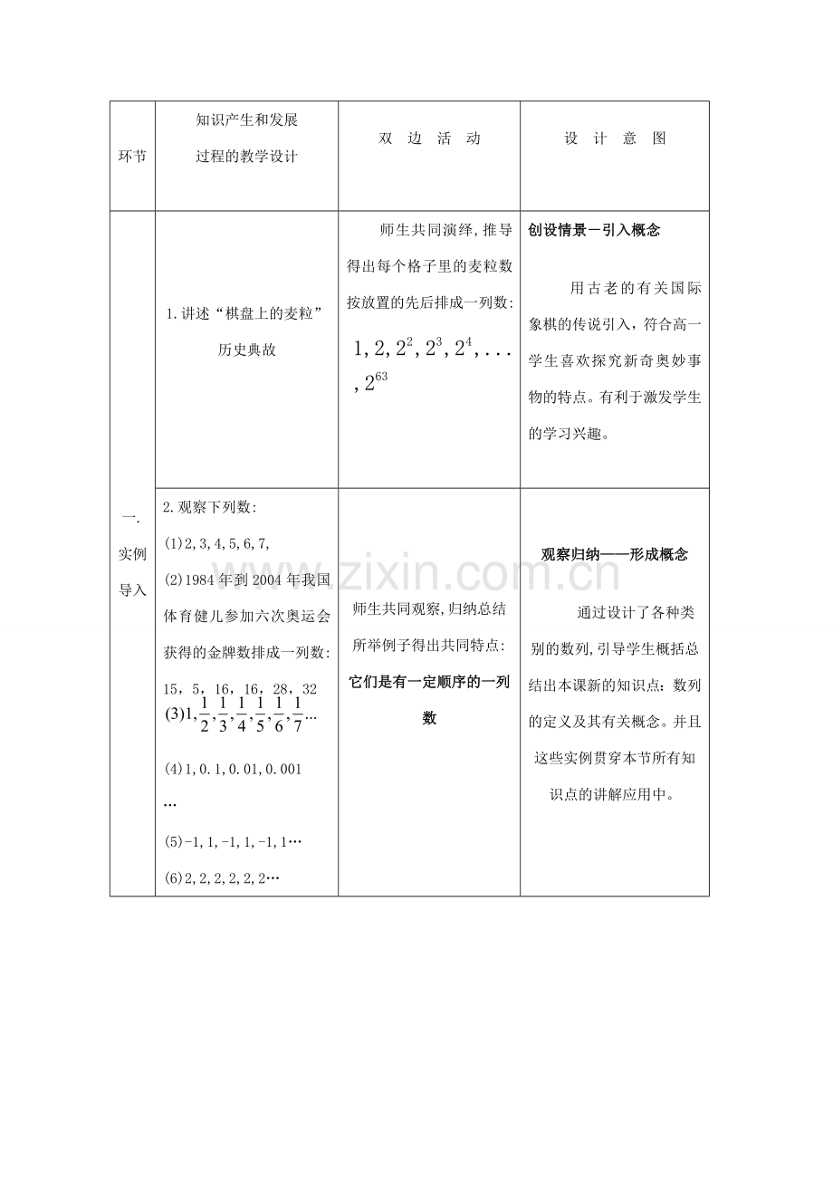 高中数学教师说课竞赛教案课件 数列.doc_第3页