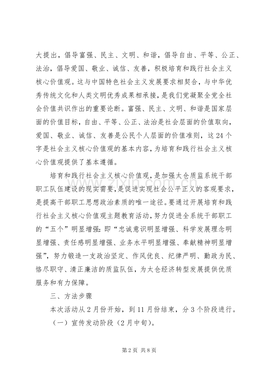 质监局践行社会主义核心价值观主题教育活动方案.docx_第2页