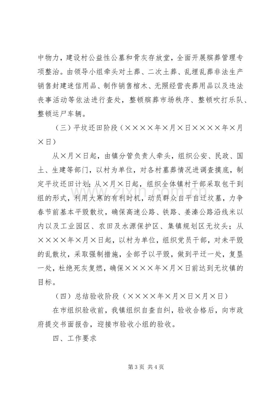 殡葬管理专项整治活动方案 .docx_第3页