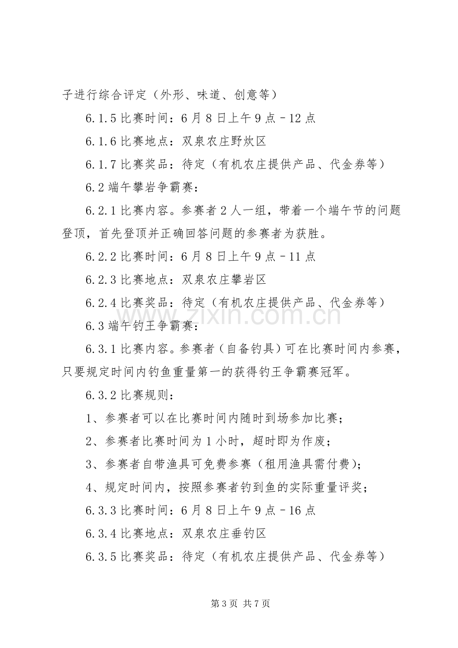 公司端午节活动实施方案 .docx_第3页