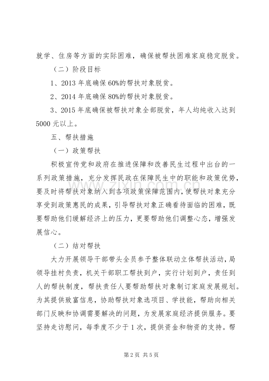 民政局结对帮扶活动方案.docx_第2页