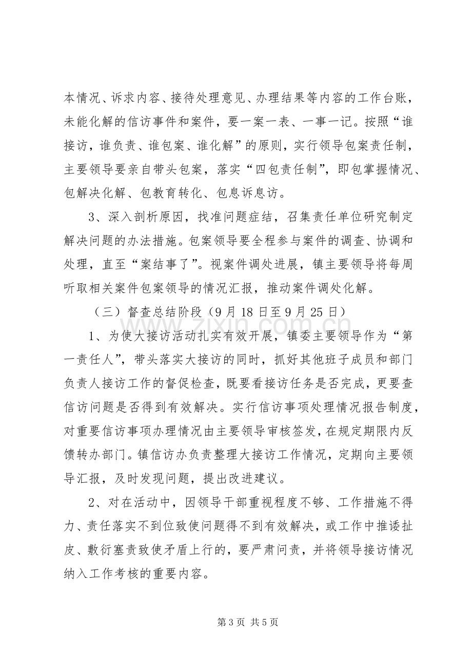 XX年领导干部大接访活动方案.docx_第3页