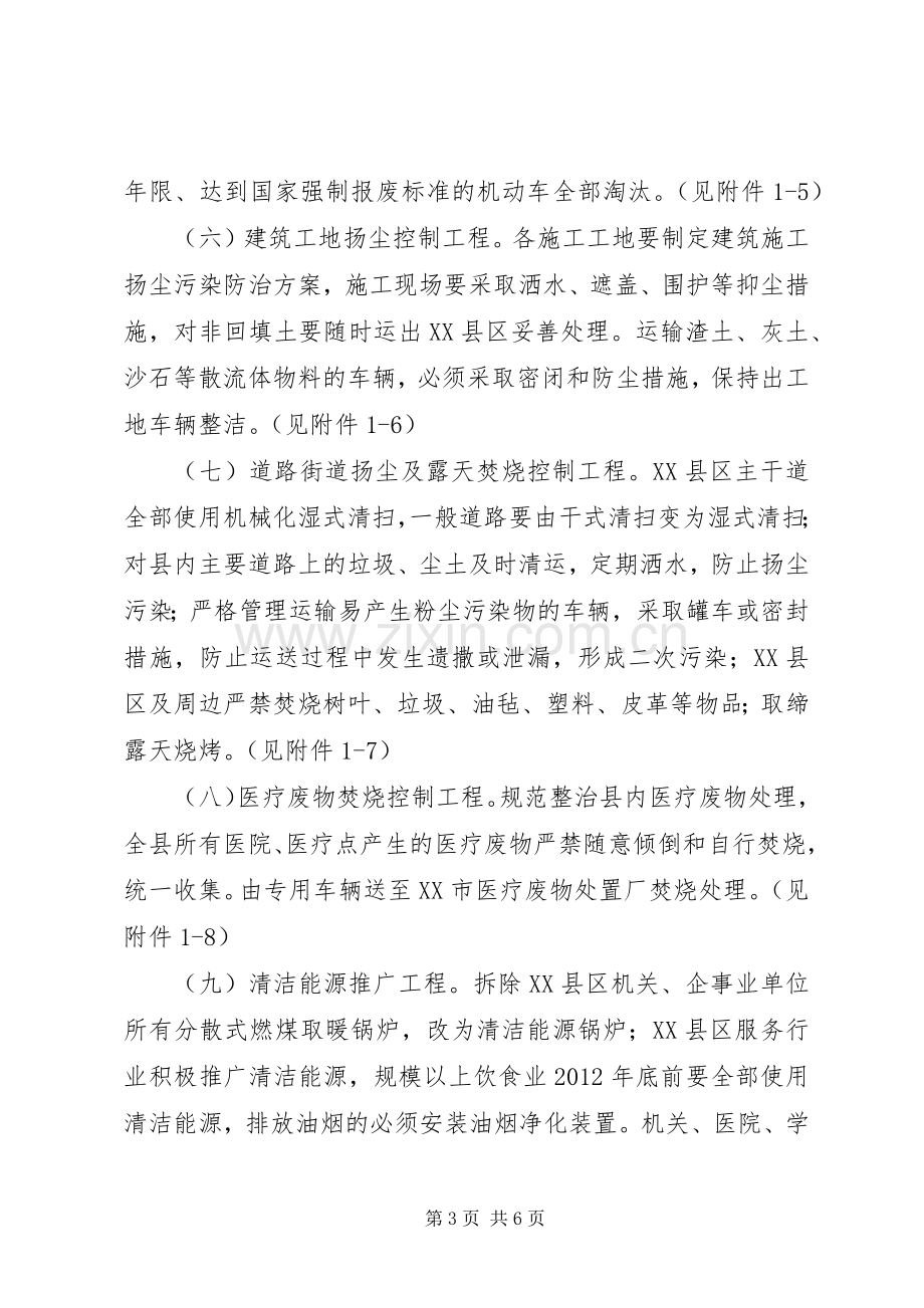 县XX县区大气污染综合整治工作方案.docx_第3页