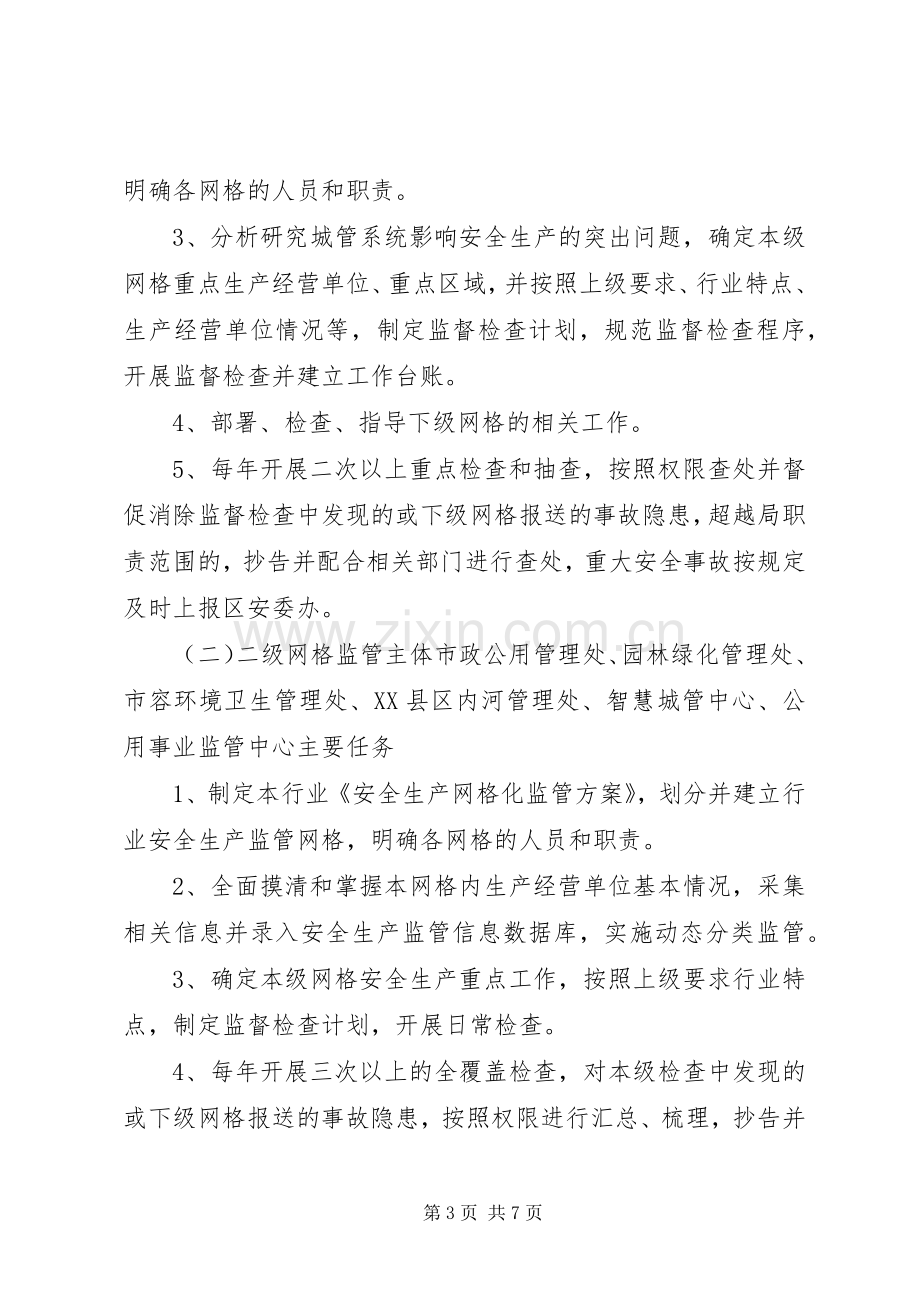 城管系统网格化管理工作实施方案.docx_第3页