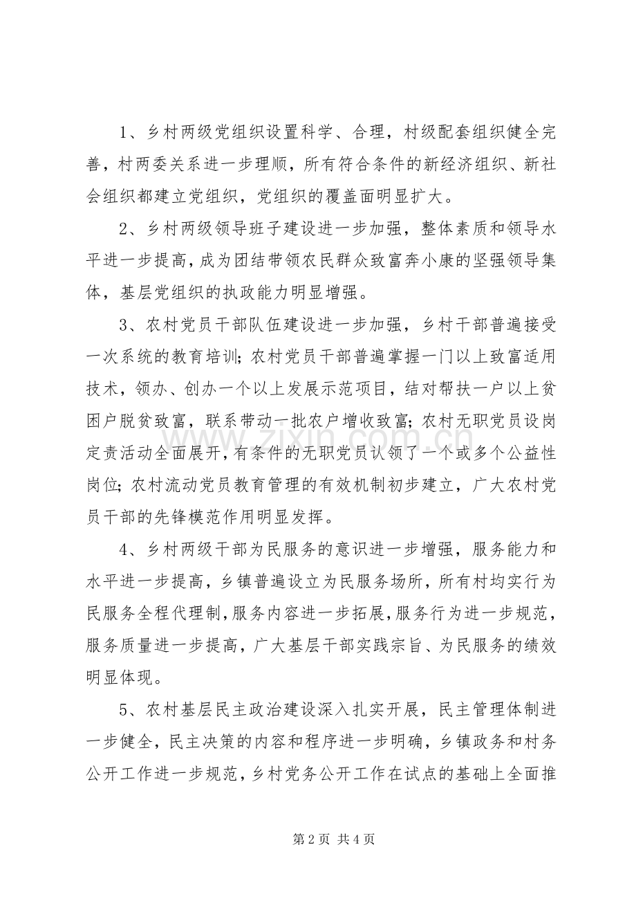 乡镇农村基层组织建设年活动方案 .docx_第2页