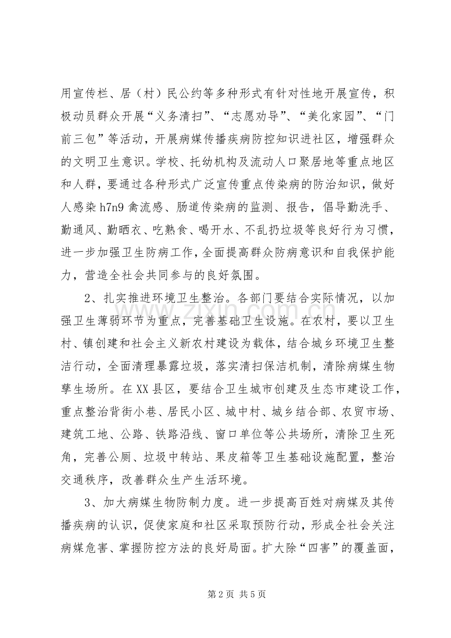 某市爱国卫生月活动实施方案.docx_第2页