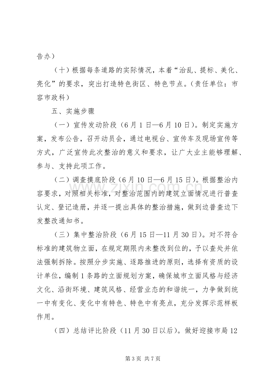 城管局年度建筑立面集中整治实施方案.docx_第3页