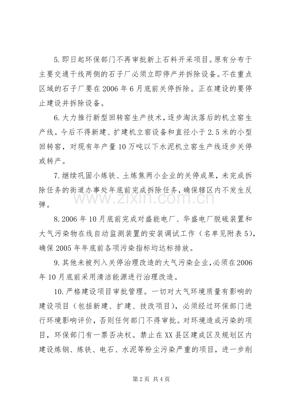 XX县区大气污染专项治理方案 (2).docx_第2页