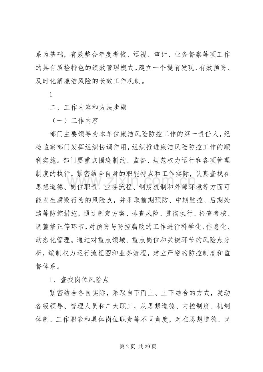 质量部廉洁风险防控方案.docx_第2页