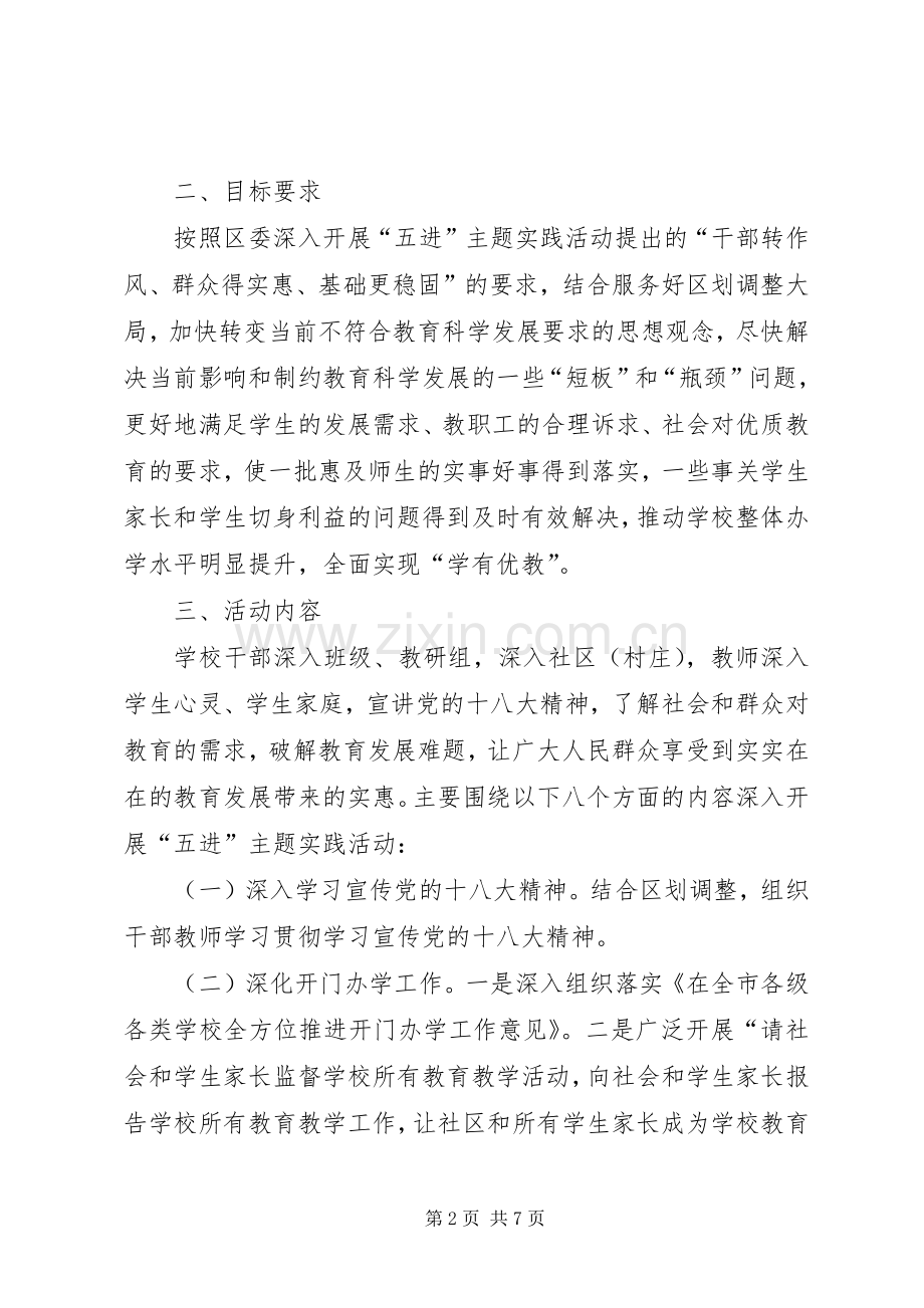 集邮文化“五进”活动方案 .docx_第2页