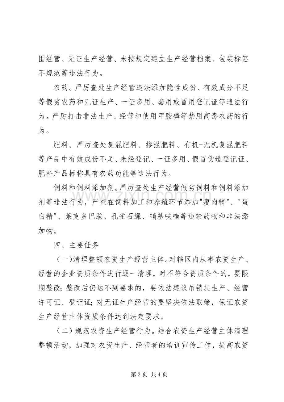 县春季农资打假行动方案.docx_第2页