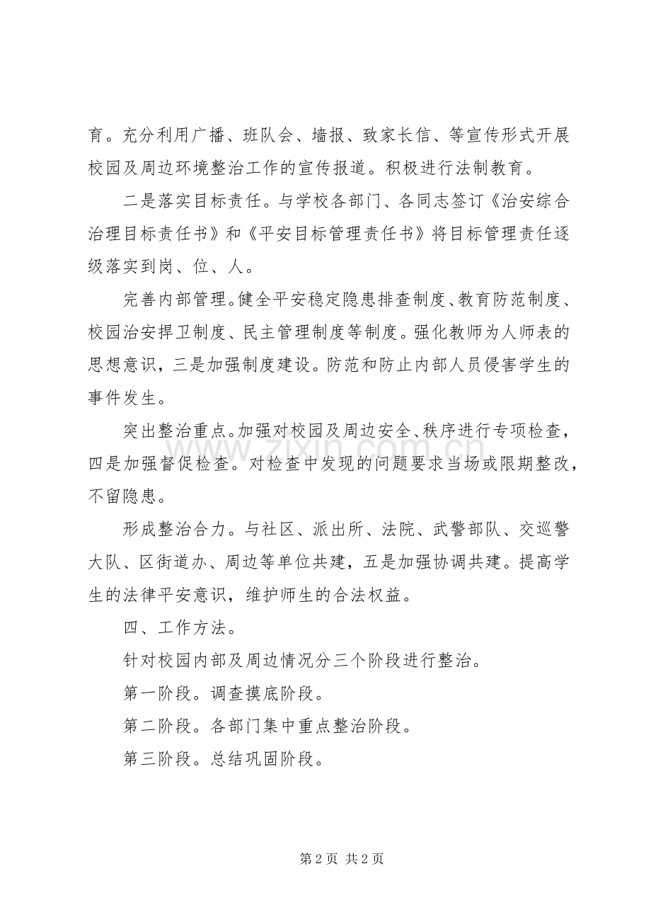 校园环境整治清查实施方案.docx_第2页