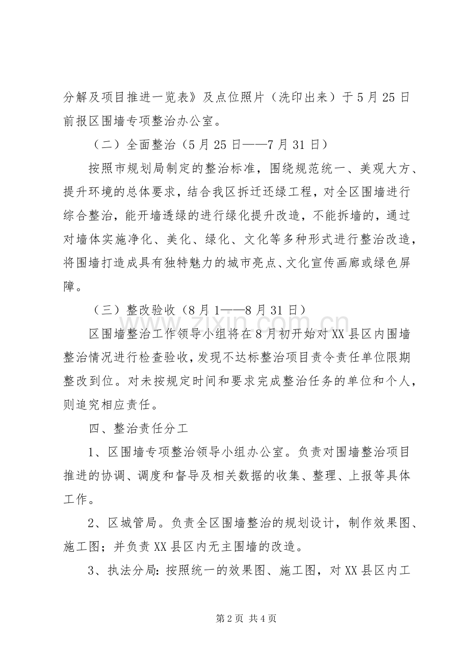 全区围墙整治指导实施方案.docx_第2页