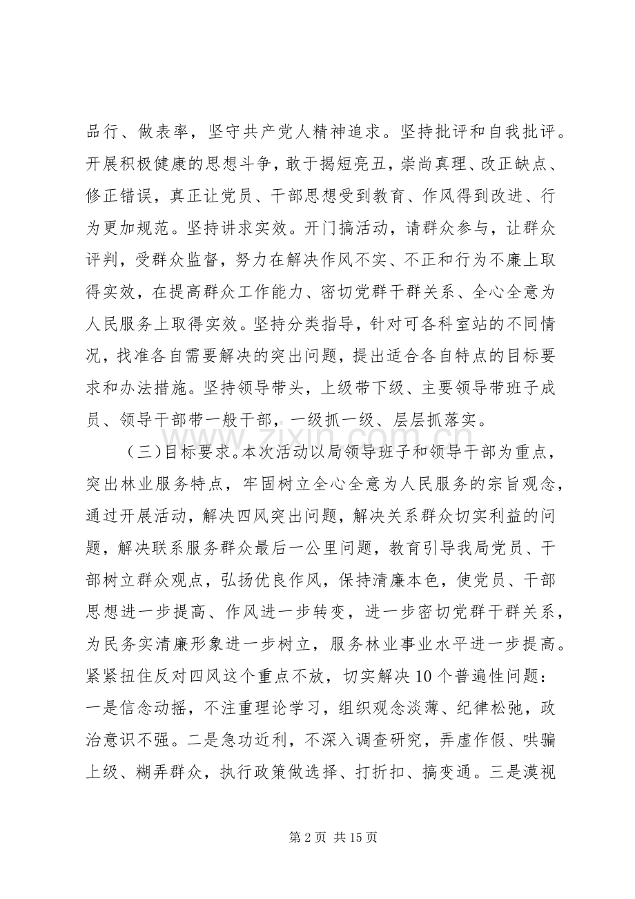 林业局“三压三提”活动方案.docx_第2页