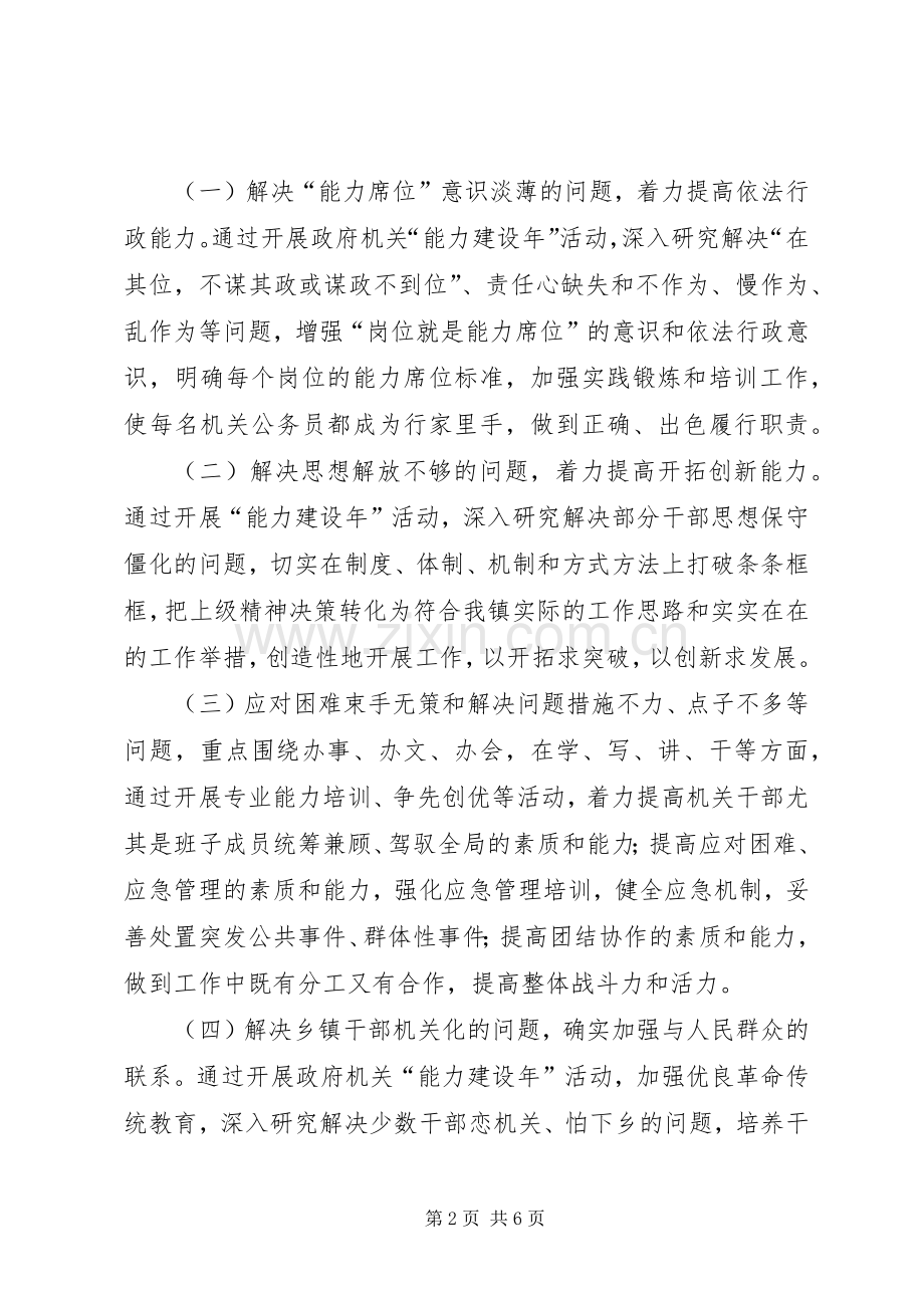 党政机关能力建设年方案.docx_第2页