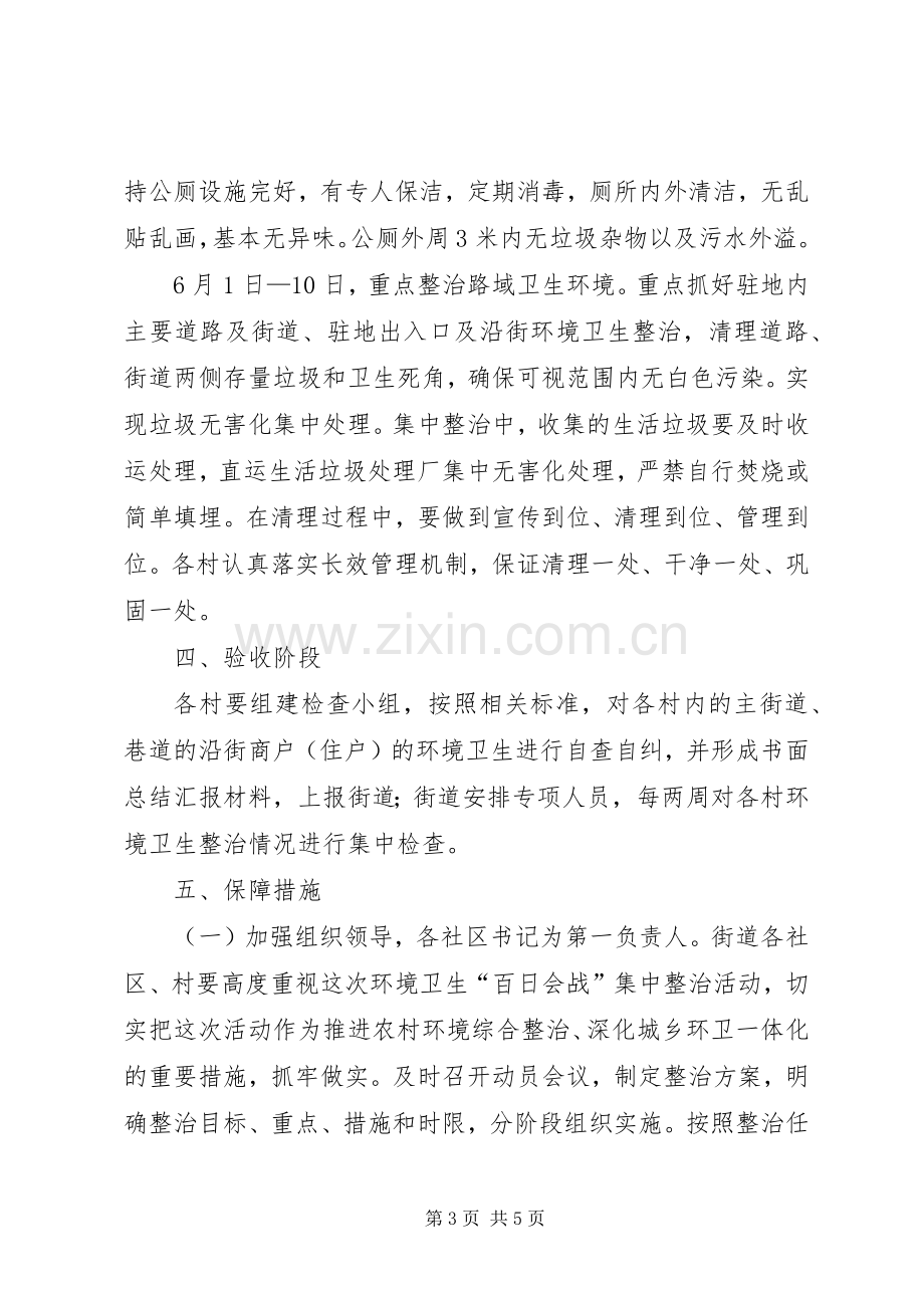 农村环境卫生集中整治活动实施方案.docx_第3页