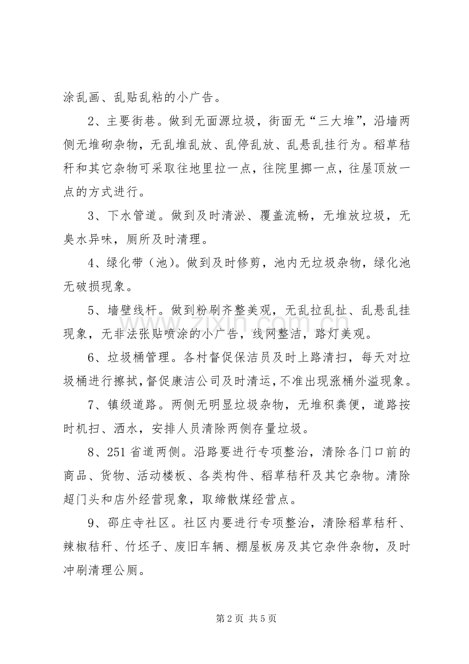 乡镇环境卫生集中整治方案.docx_第2页