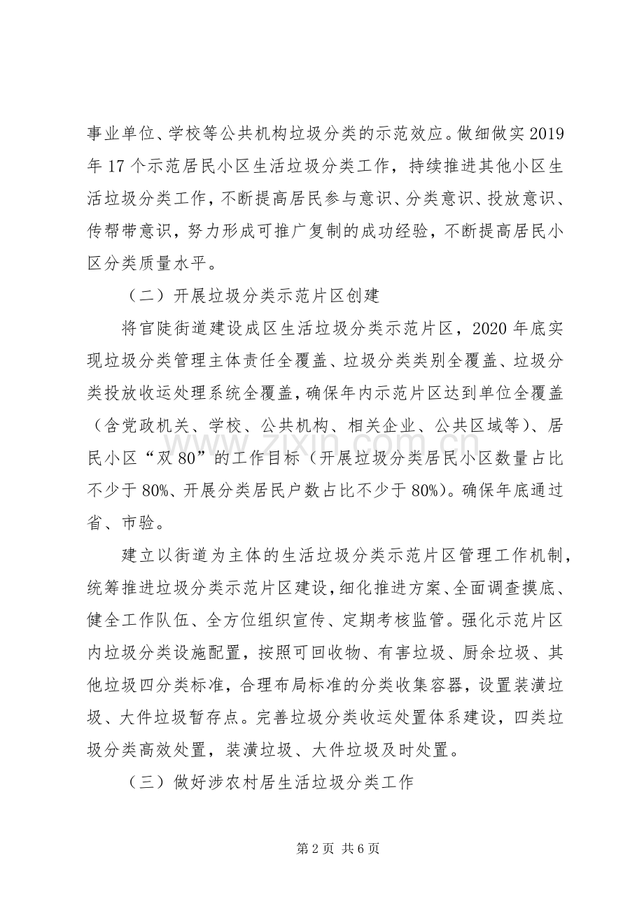 城管局生活垃圾分类方案.docx_第2页