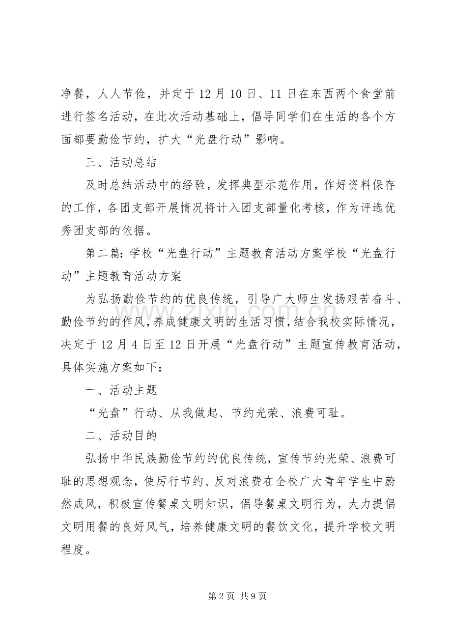 学校“光盘行动”主题教育活动实施方案.docx_第2页