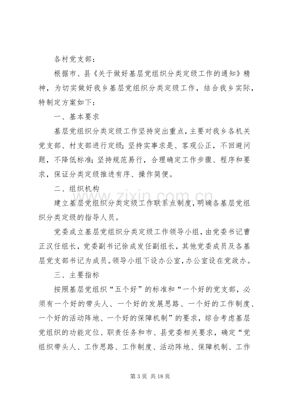 基层党组织分类定级方案.docx_第3页