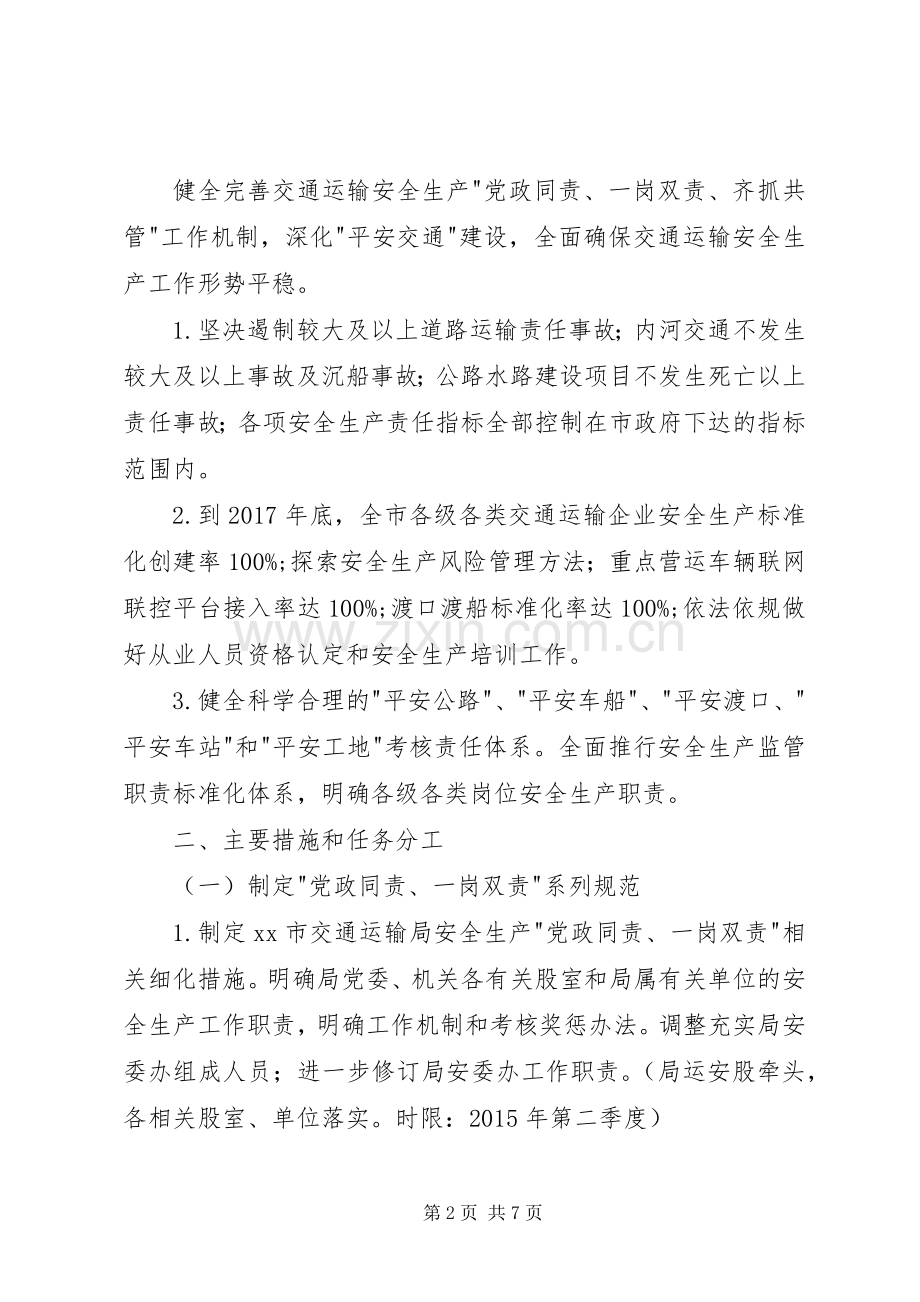 党政同责一岗双责方案.docx_第2页