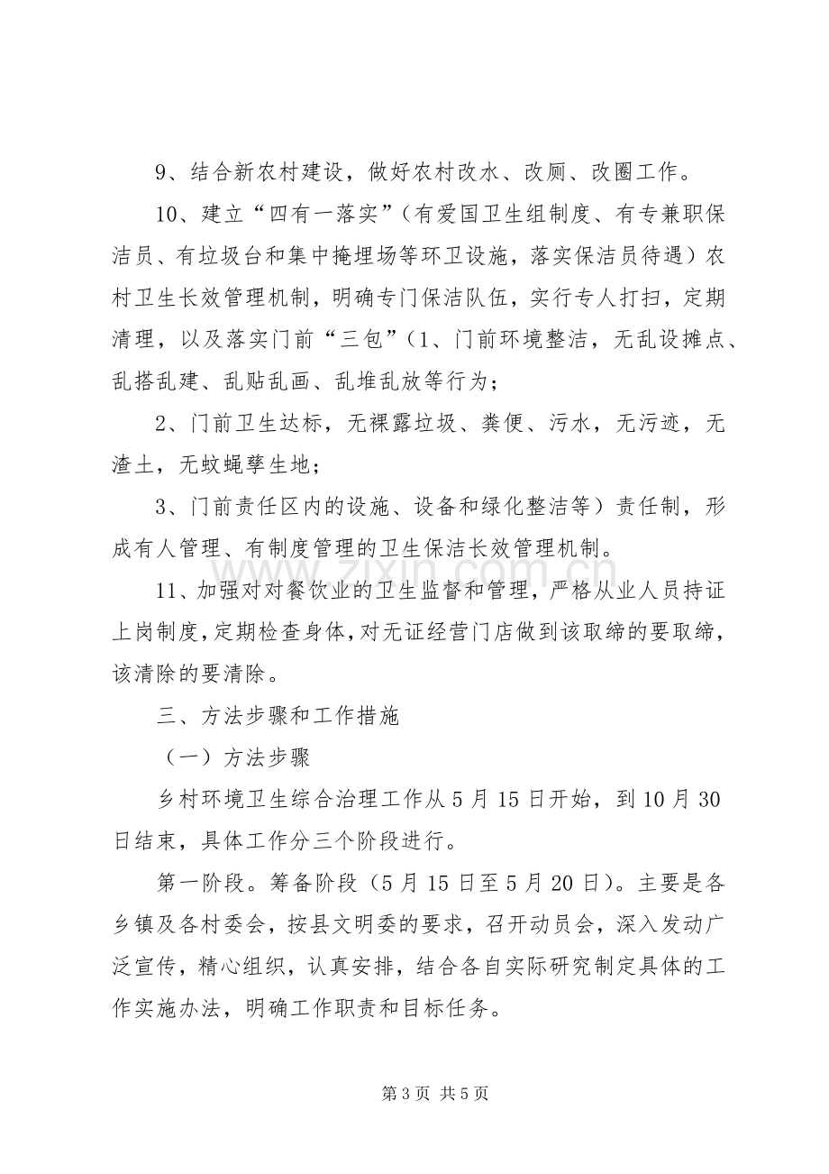 城乡环境卫生整治工作实施方案.docx_第3页