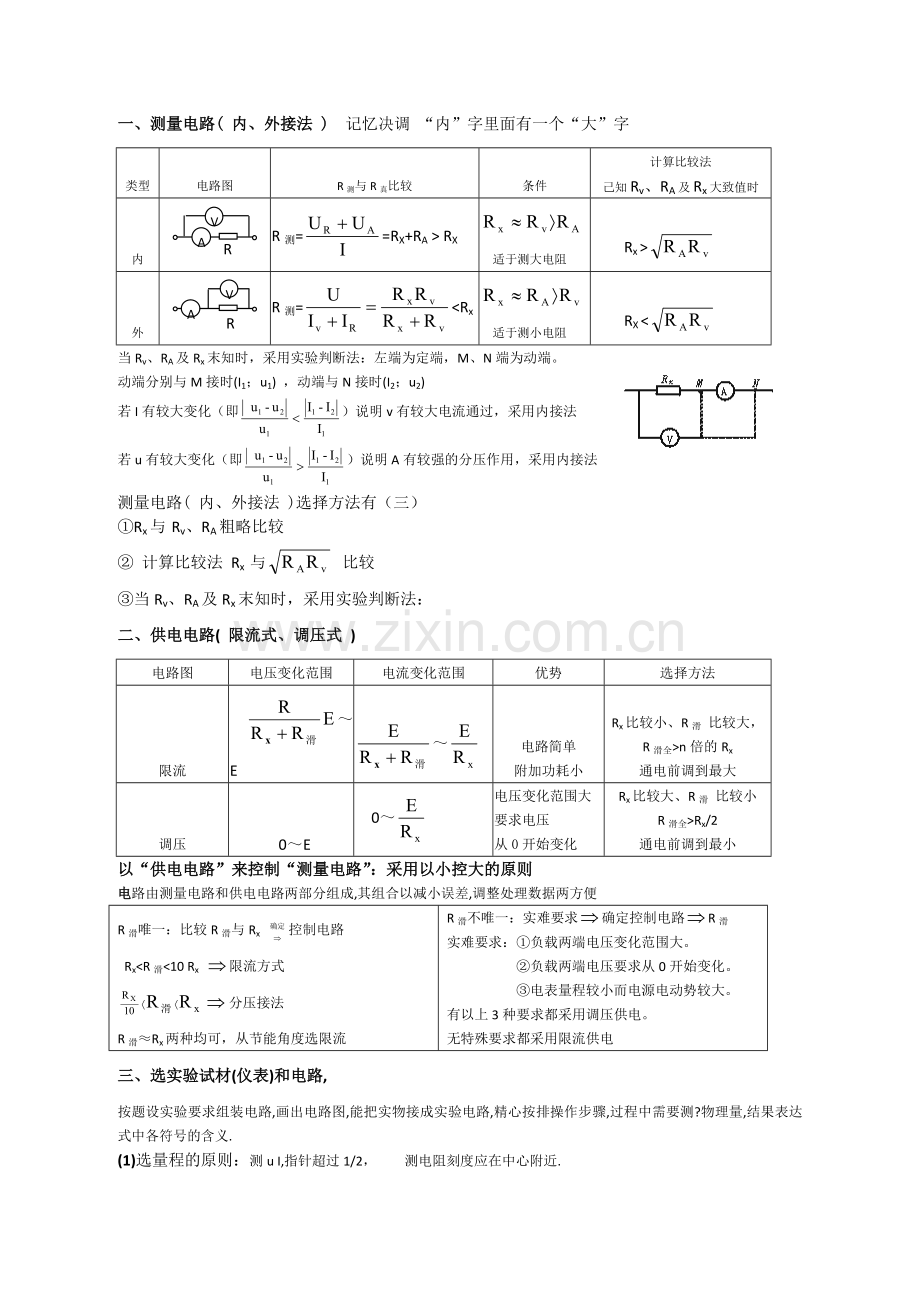 高考电学实验专题复习汇总.doc_第2页