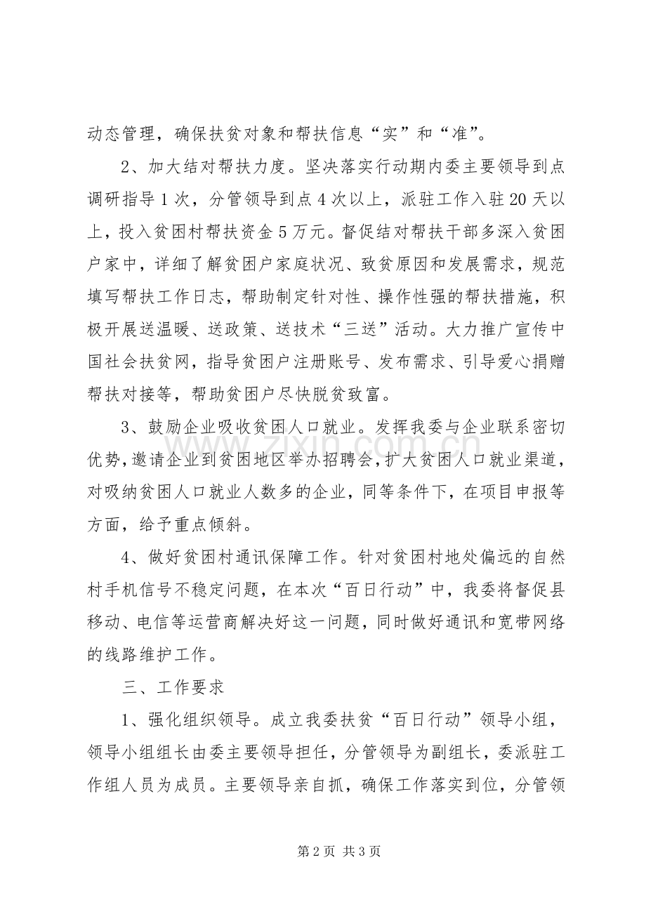 脱贫攻坚“百日行动”活动实施方案.docx_第2页