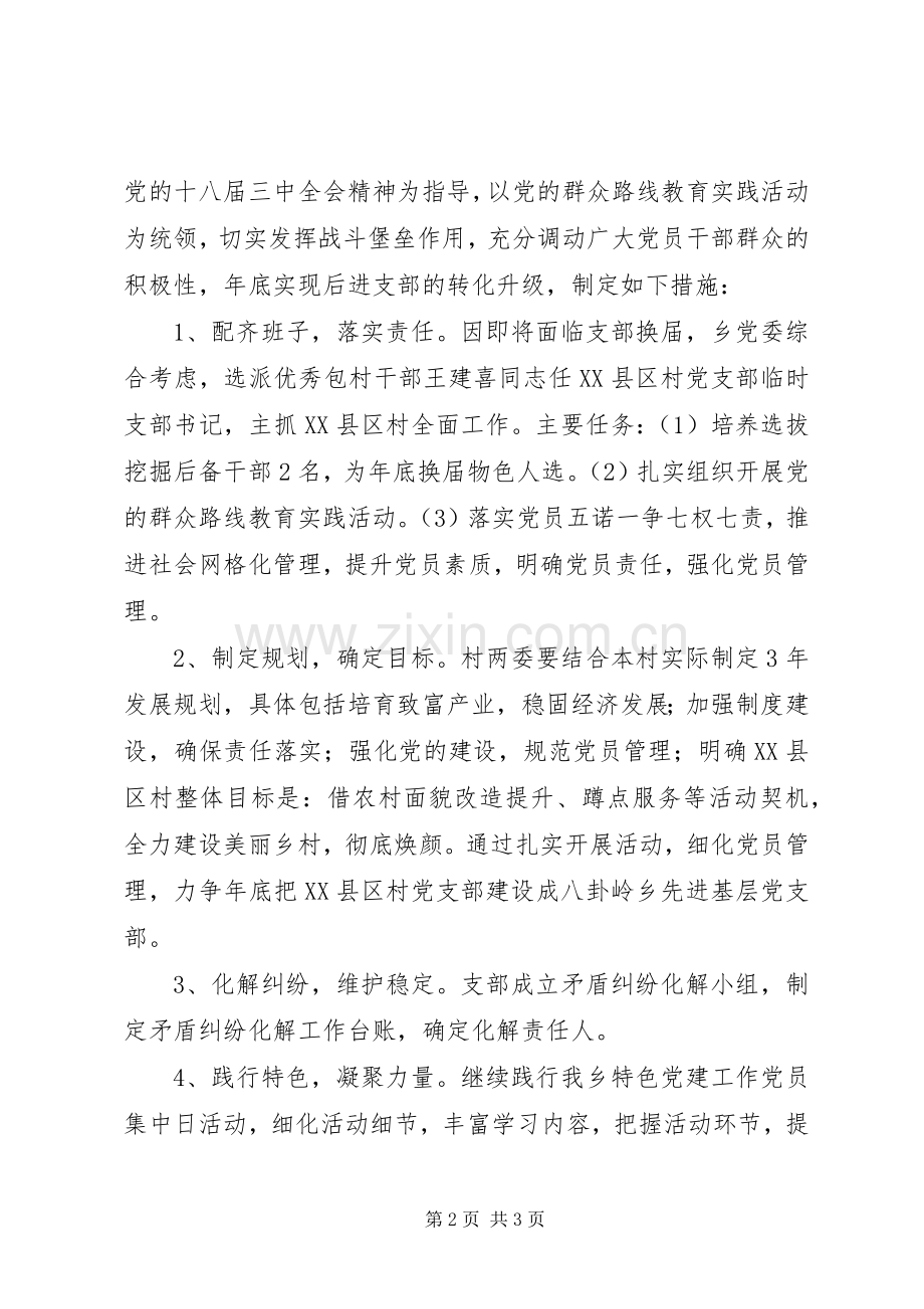 后进党组织整改实施方案.docx_第2页