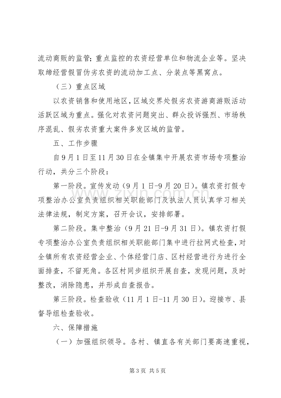 市场专项整治行动方案.docx_第3页