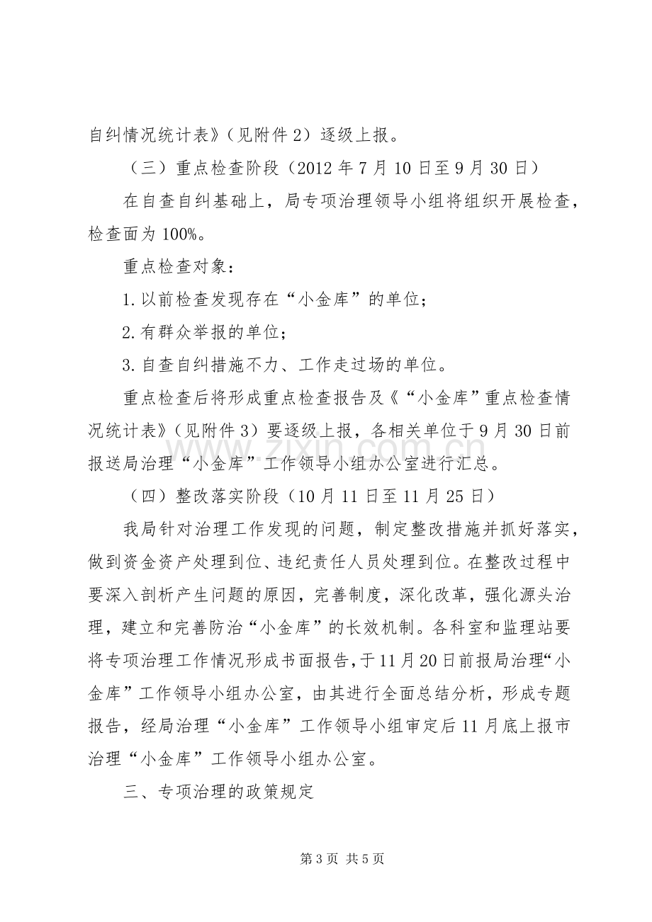 农机局小金库整治实施方案.docx_第3页