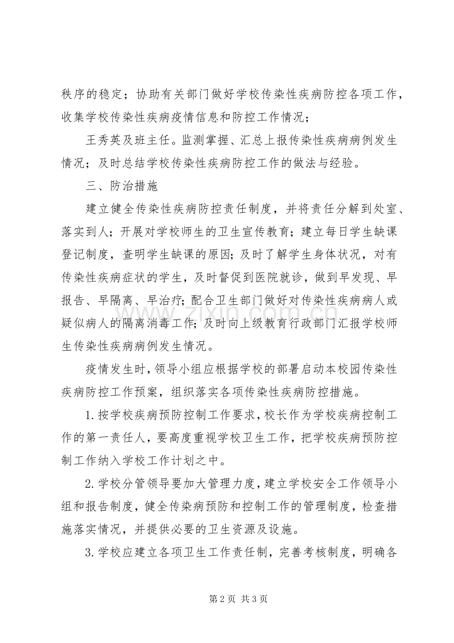 传染性疾病应急预案.docx_第2页