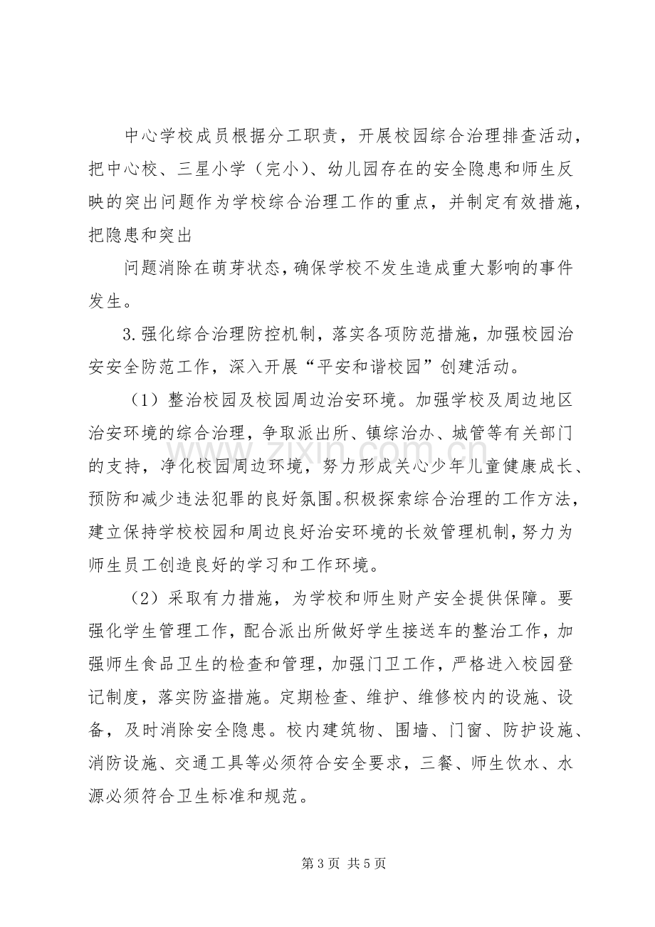 学校园环境综合治理方案.docx_第3页