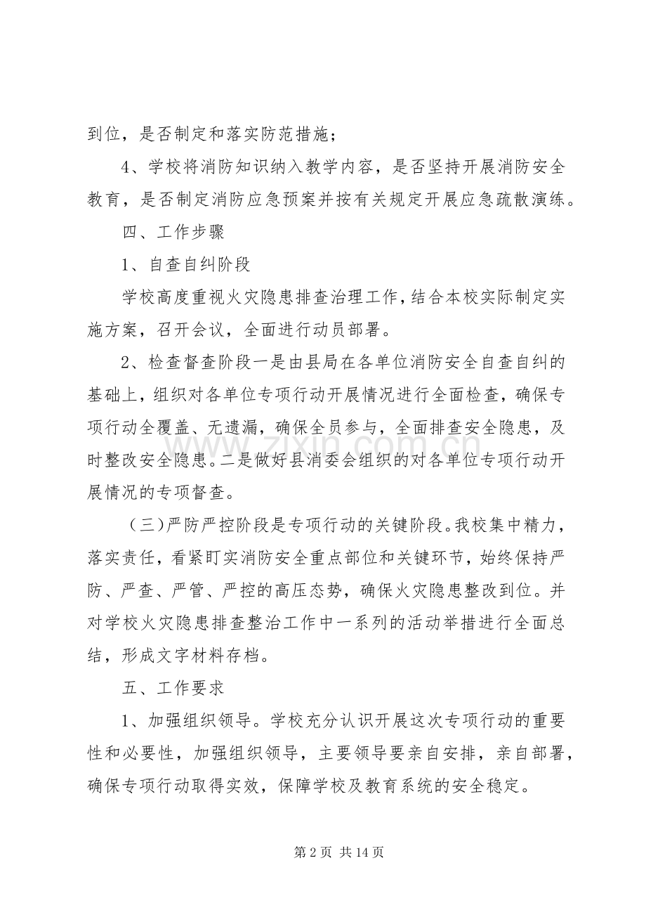 火灾隐患排查整改实施方案.docx_第2页