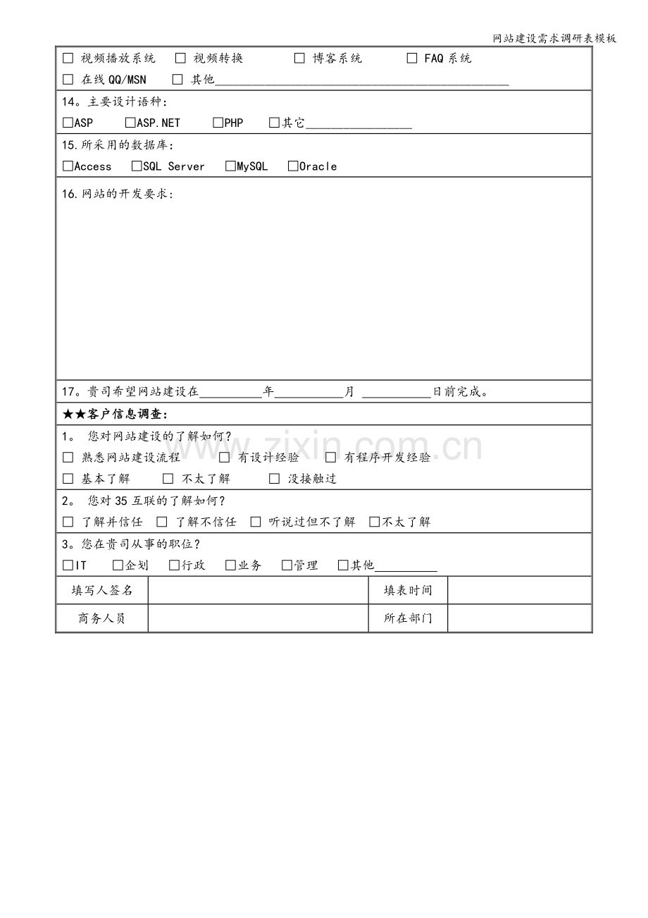 网站建设需求调研表模板.doc_第2页