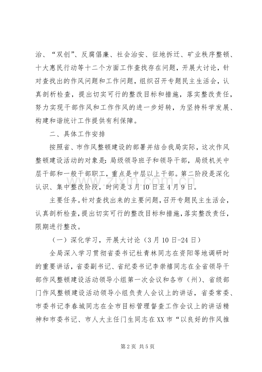 干部作风整顿建设活动第二阶段方案.docx_第2页