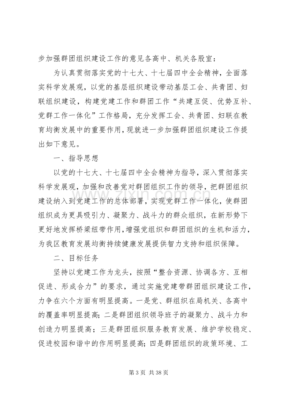 楼子社区党委关于加强群团组织建设的推进实施方案.docx_第3页