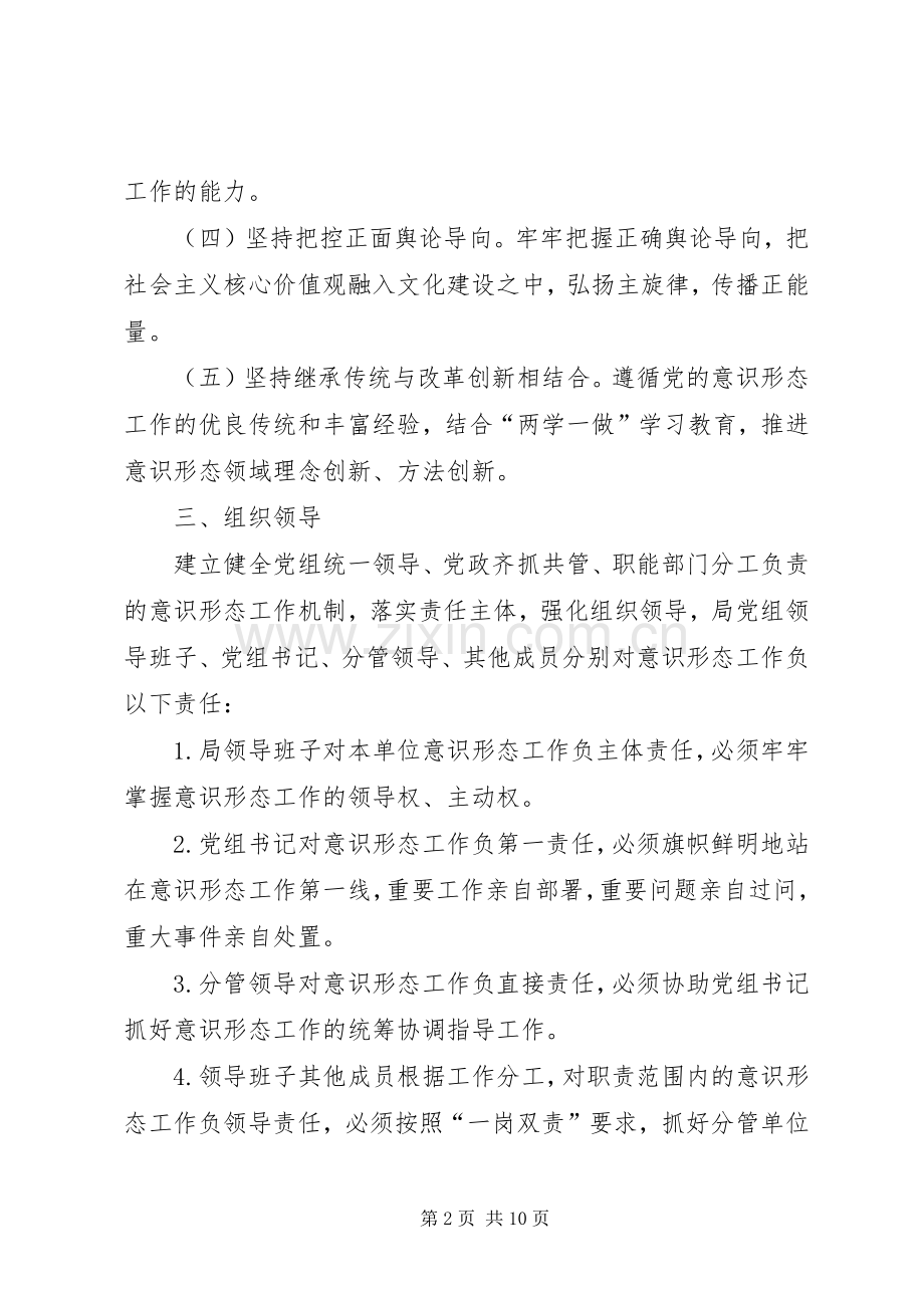 县文化广播影视局党组意识形态工作责任制方案.docx_第2页