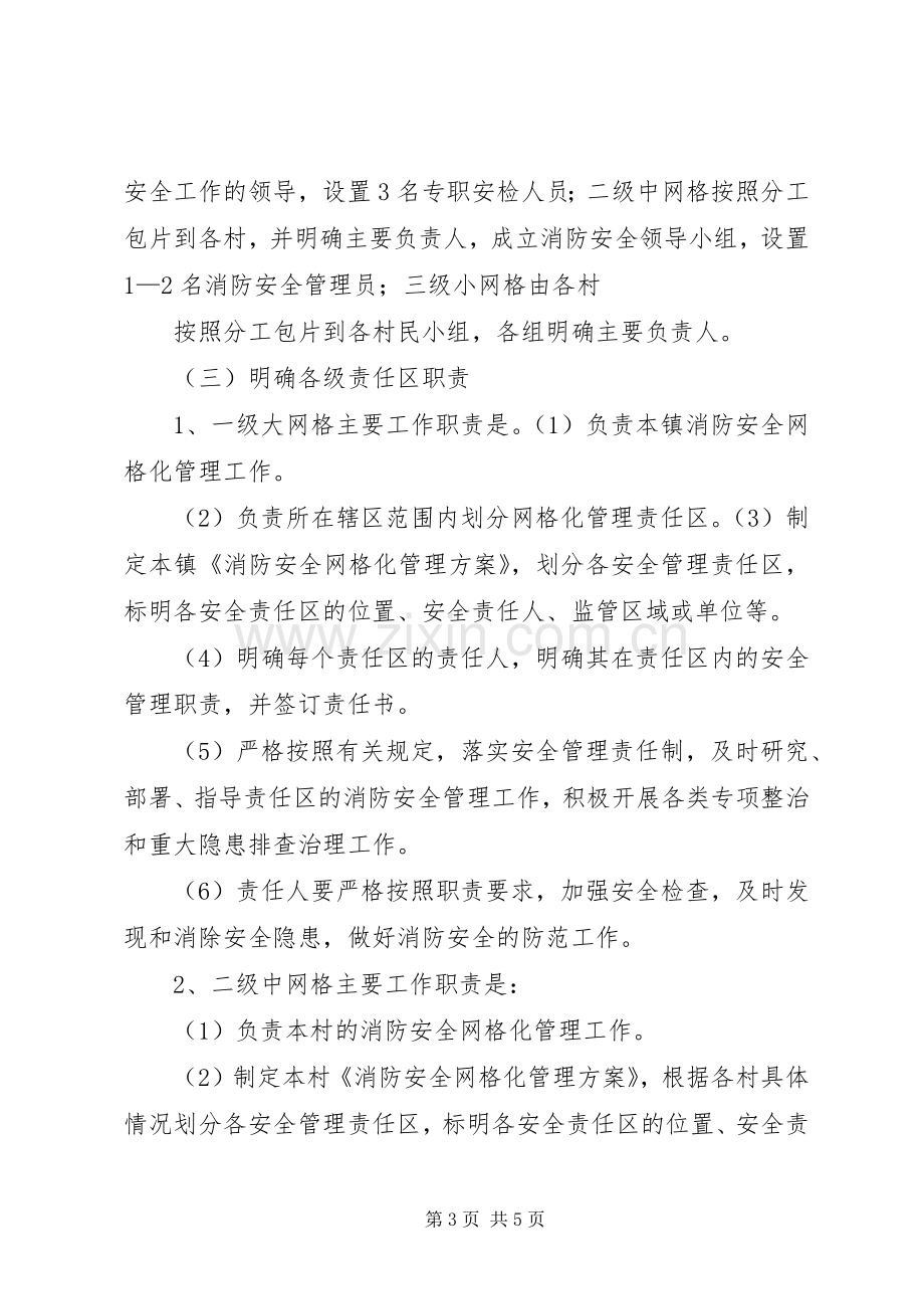 XX镇消防安全网格化管理工作方案 .docx_第3页