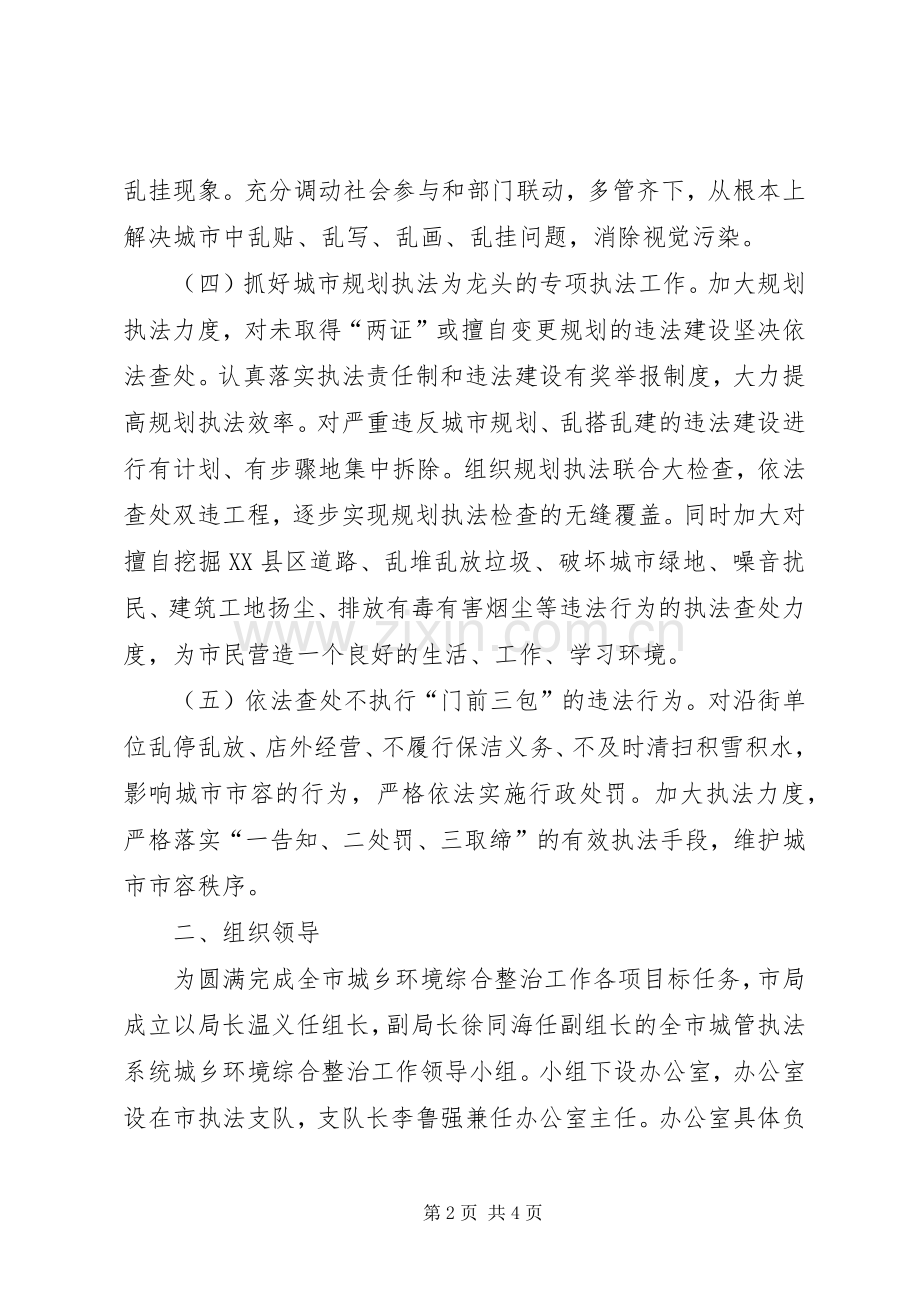 城乡环境综合整治活动方案 .docx_第2页