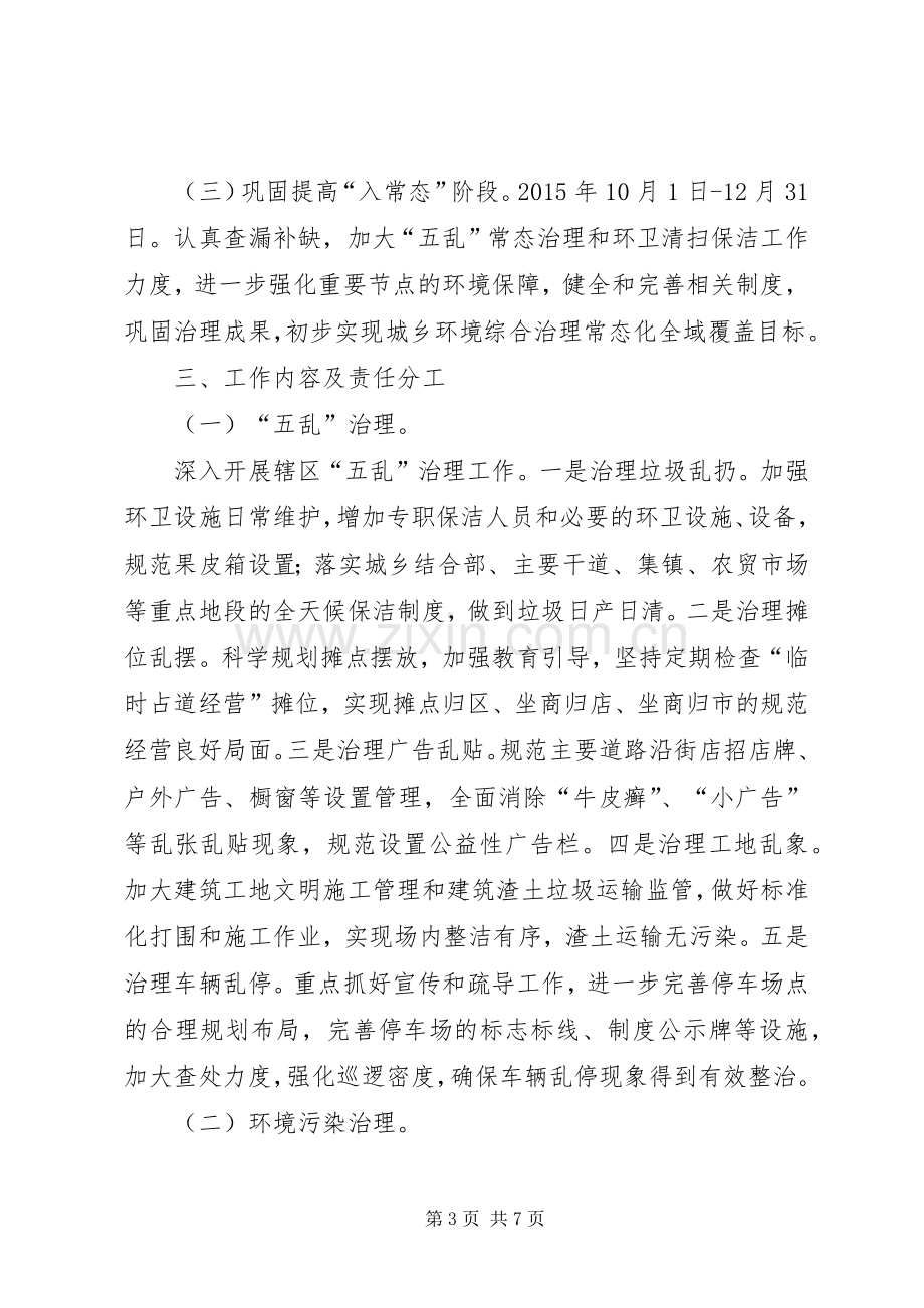 城乡环境综合治理工作实施方案 .docx_第3页