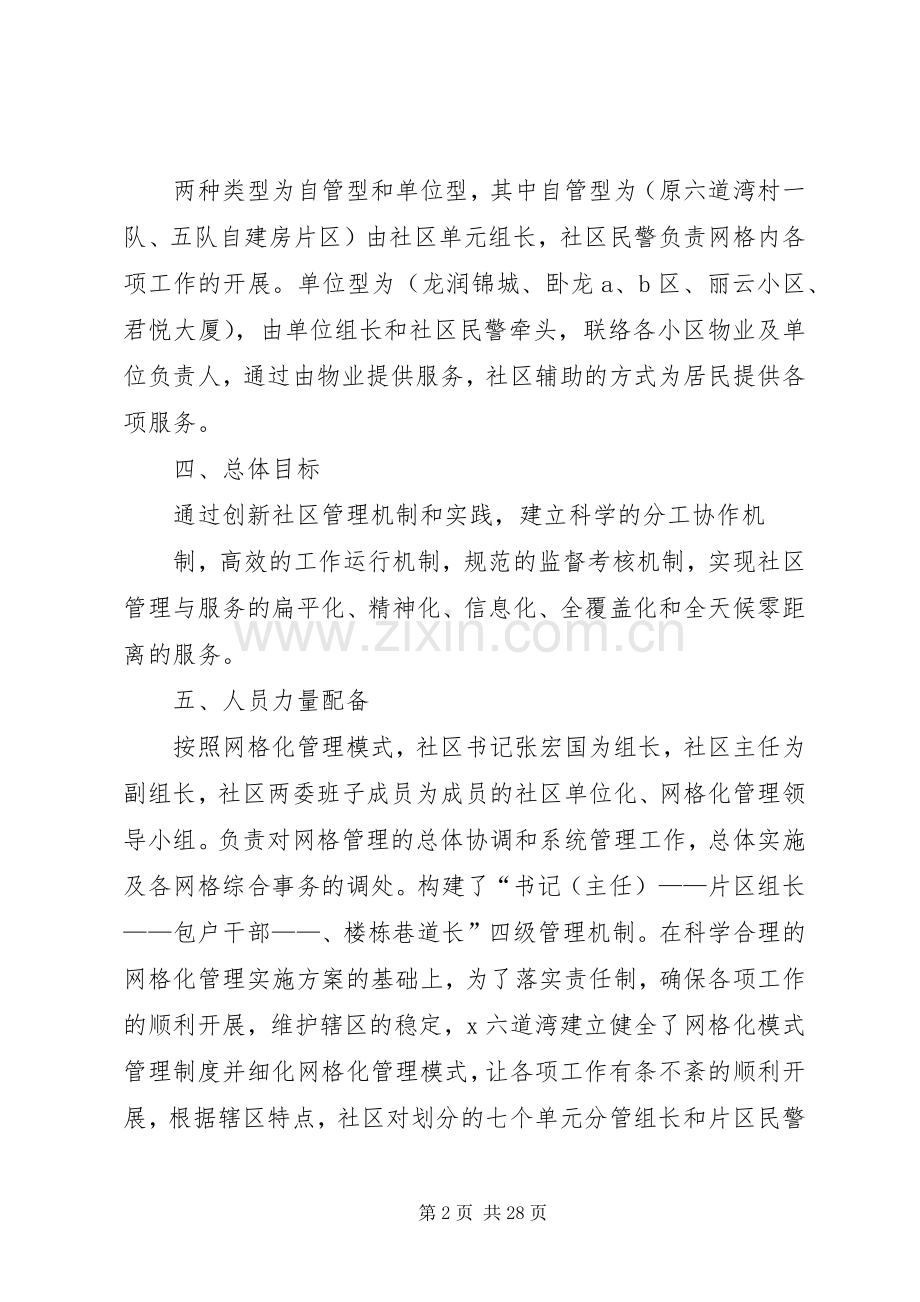 社区网格化管理工作方案.docx_第2页