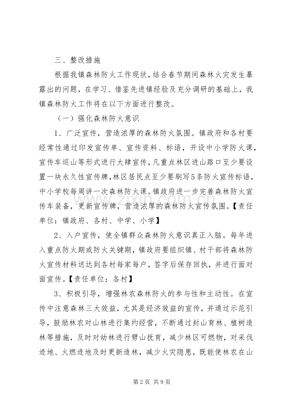 森林防火工作整改实施方案.docx_第2页