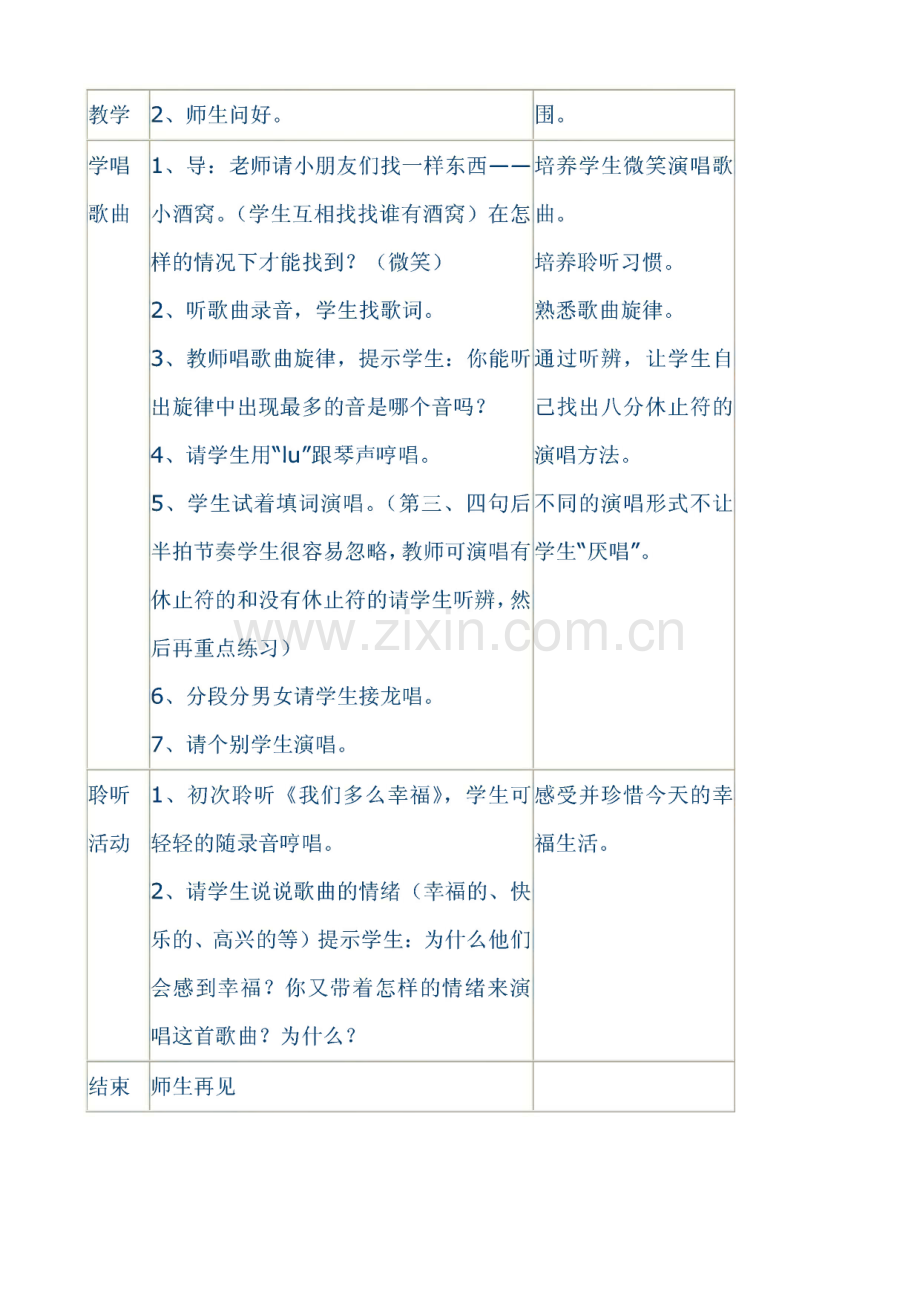 人音版三年级上册音乐教案.pdf_第3页