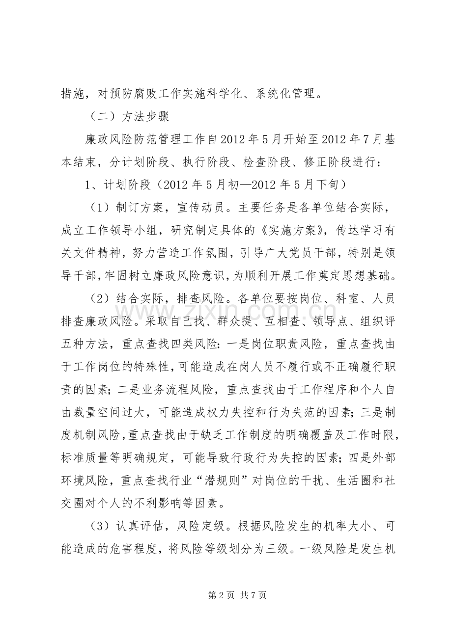 全镇廉政防范指导实施方案.docx_第2页