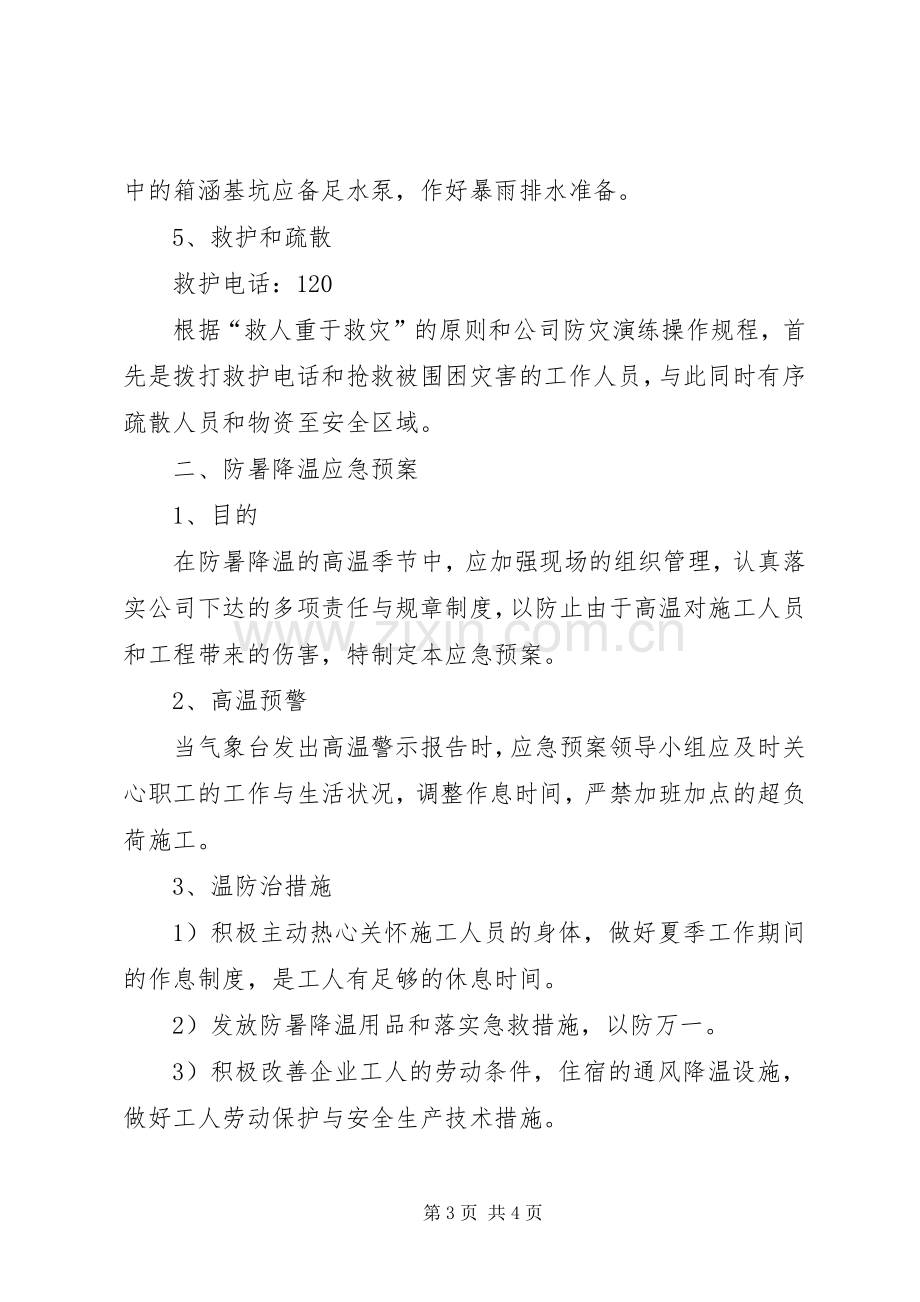 防暑防汛应急处理预案范文.docx_第3页