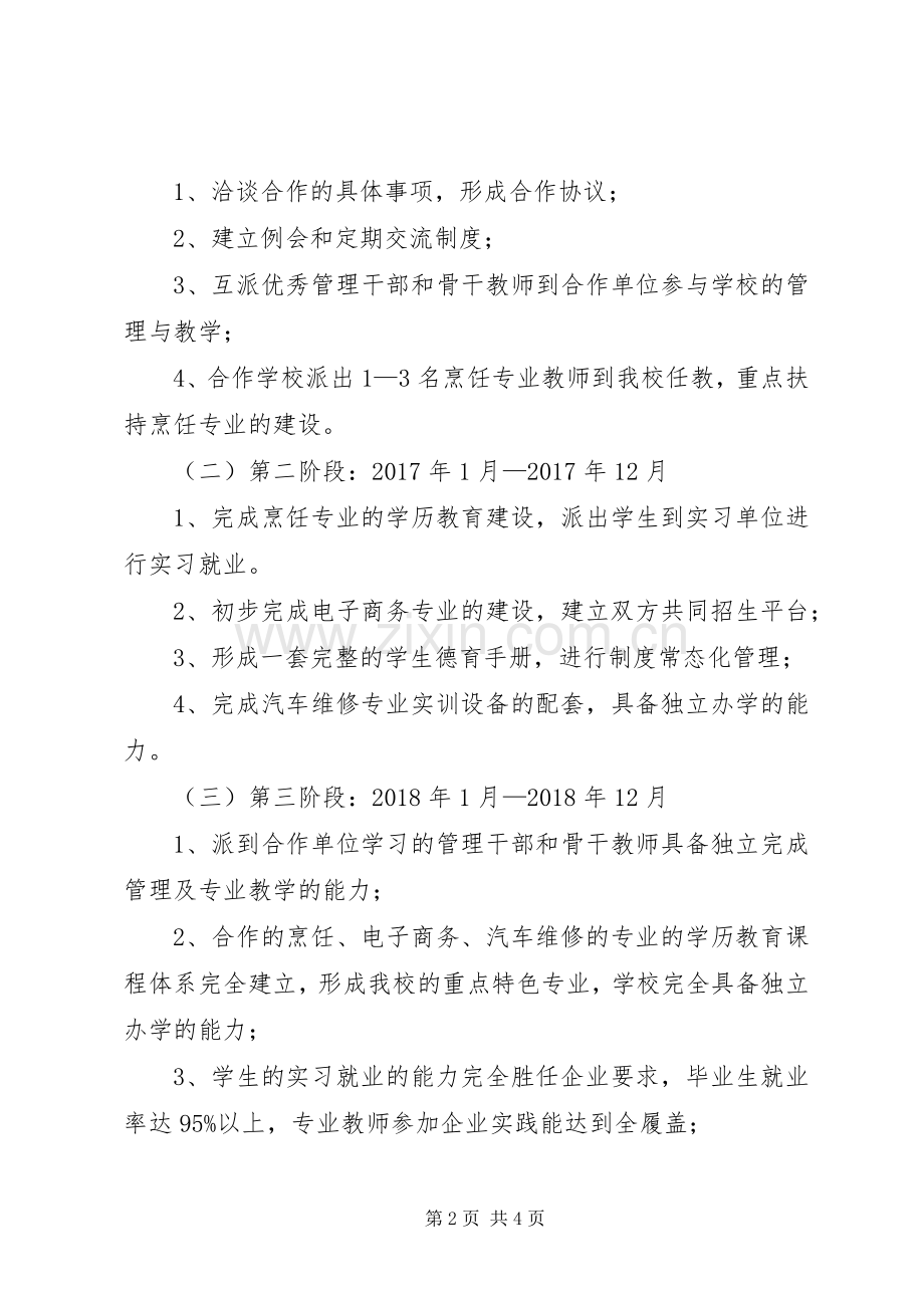 学校关于做好对口帮扶学校建设的方案.docx_第2页