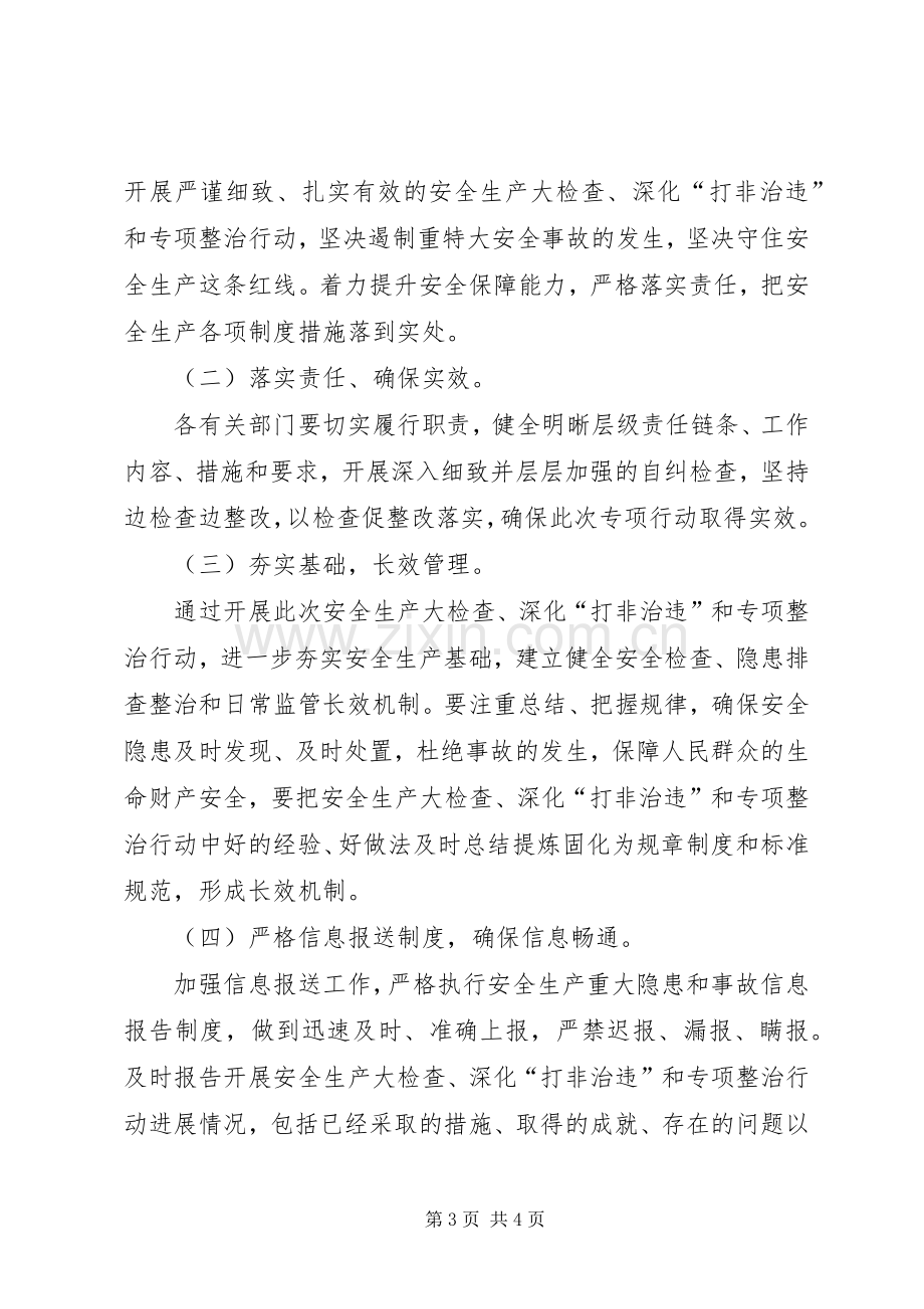 安全生产领域“打非治违”专项行动方案 .docx_第3页